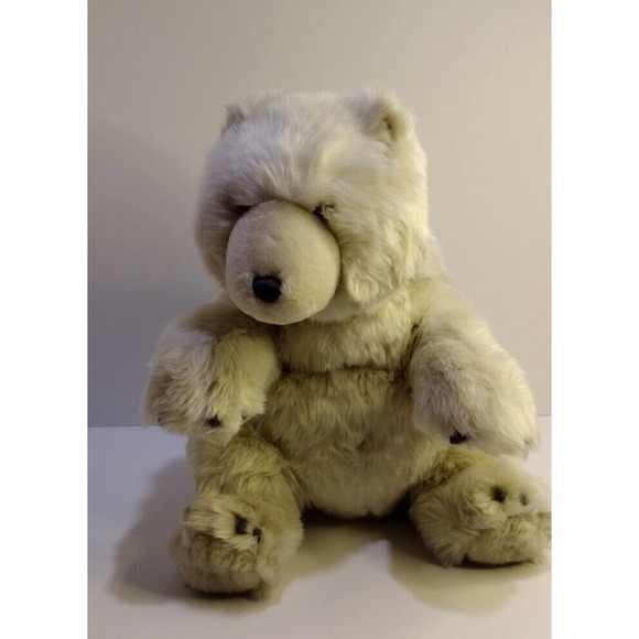 GUND American Eagle Outfitters 18" Realistic Plush Polar Bear Stuffed Animal - Picture 2 of 11